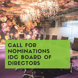 Call for Nominations: IDC Board of Directors